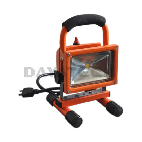 ¿Cómo funciona la lámpara de inundación de CA con luz de trabajo con cable LED portátil?