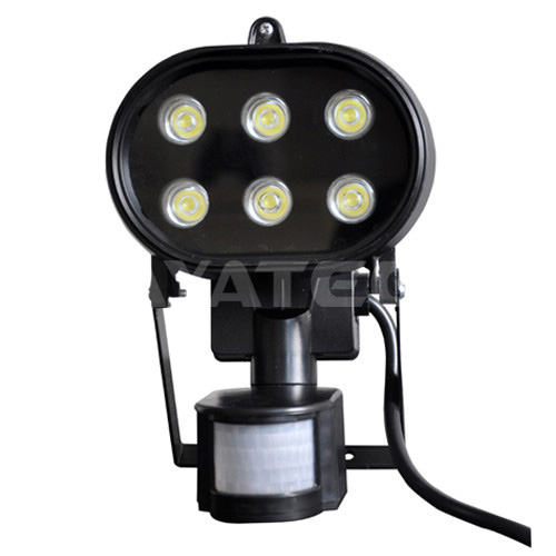 Foco LED con sensor PIR de 6 W